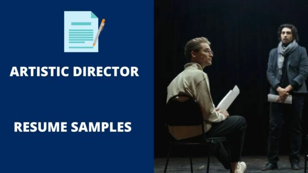 how to write a resume for artistic director