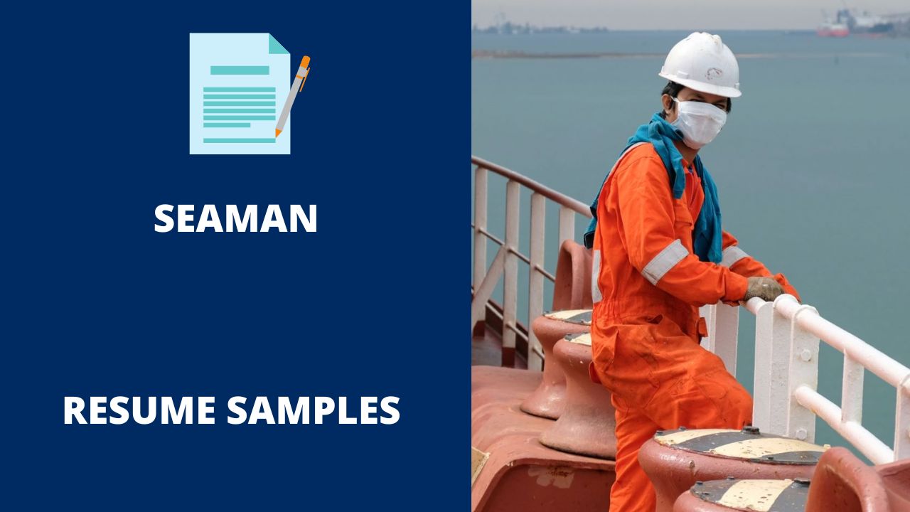sample resume for fresh graduate seaman